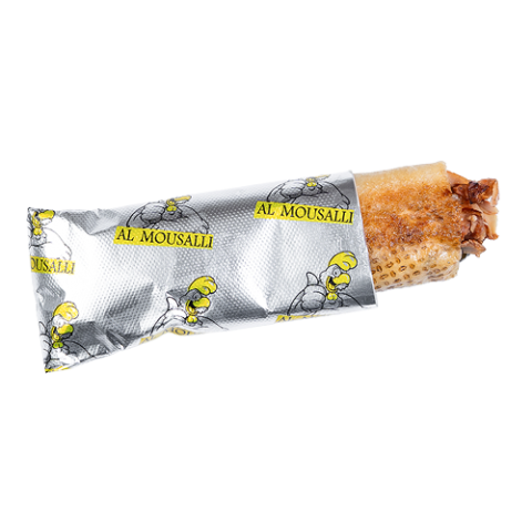 شاورما دجاج خبز شراك صغيرة