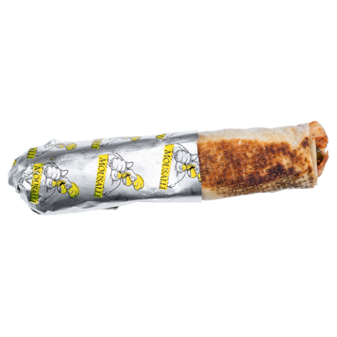 شاورما دجاج خبز شراك كبيرة